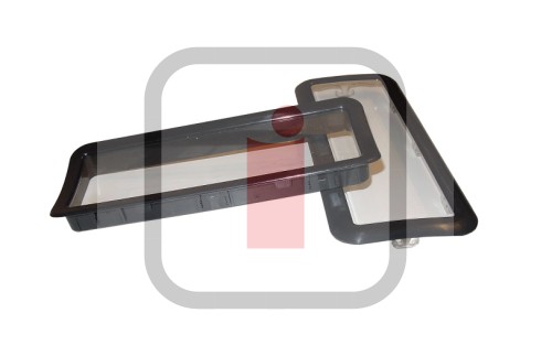 9701529 - Okno prostokątne do bramy rolowanej Decotherm, kolor antracyt