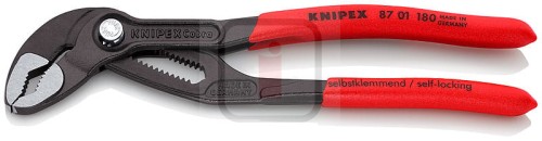 87 01 180 - KNIPEX Cobra® - Szczypce do rur fosforanowane
