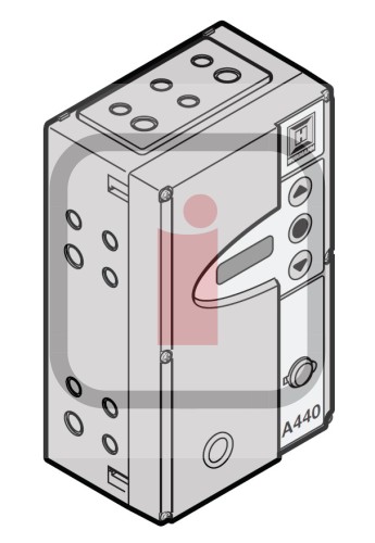 Sterowanie w obudowie - rysunek poglądowy