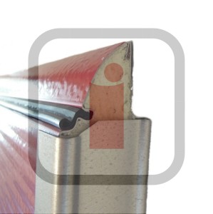 M542-F40/PS - Panel segment pośredni do bram typ 542 Crawford Assa Abloy