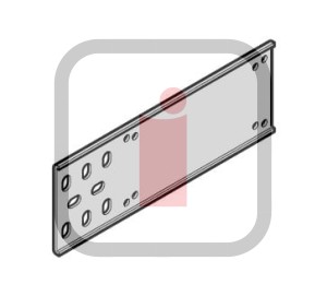 638245 - Blacha mocująca, puszka rozgałęźna SKS IP65 do bramy Hormann