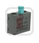 GEBA - M-1T/1S (NO) - Micro switch przełącznik zielony (600.MS01.00)