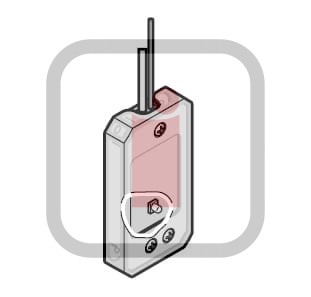 4980153 - Odbiornik Funk Crash z wtykiem Snap do bram Hormann