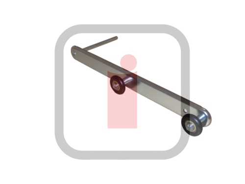 K020955 - Wózek rolkowy podwójny do bramy Crawford Assa abloyOH1042F