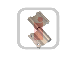 A221000004 - Zawias dolny do bramy składanej A2000, lewy Assa Abloy