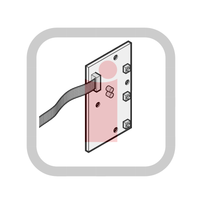 637601 - Płytka drukowana klawiatury do sterowania Hormann