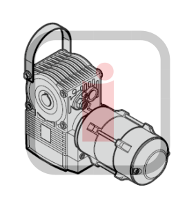 635530 - Napęd osiowy WA 400 + sterowanie  B 460 FU do bram Hörmann
