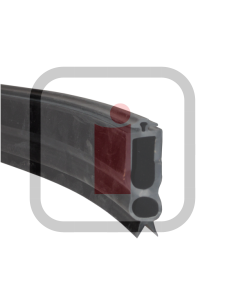 9000324 - Uszczelka dolna do bram i krat rolowanych Hörmann