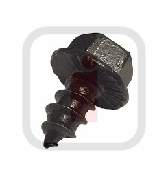 K055540/00100 - Blachowkręt hex 10B czarny (Hexagon screw 10B black)
