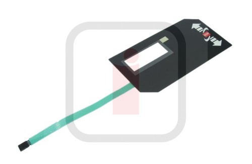 ELECOFALL030 - Keyfoil pad for inox control box LOGIC III for Dynaco Entrematic