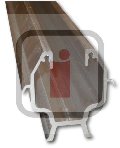 19151095 - Profile side guide Megadoor S800 VL3010 VL3110 L = 1400 mm