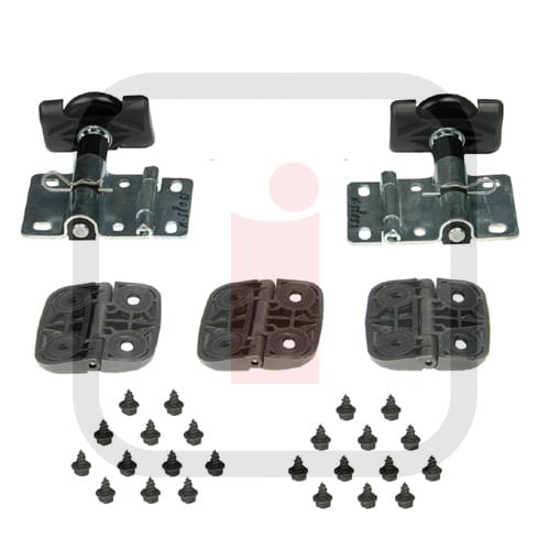 Q000763 - Hardware kit for sections B/M 542 5" track Crawford Assa Abloy