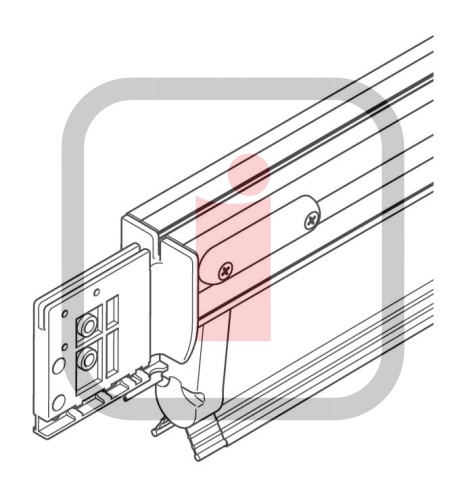 AI SCCSA40 - Complete sof safety edge PL < 4000 mm to Sector Plus Ditetec Entrematic
