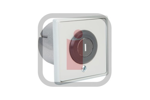 GEBA - RDT 1 - przycisk w metalowej obudowie do montażu podtynkowego (145.1100.00)