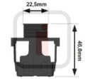 Przycisk 22,5 mm wymiary