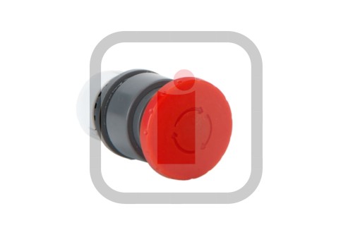 GEBA - Wyłącznik awaryjny STOP  22,5 mm  (604.0003.00/604.0004.00)