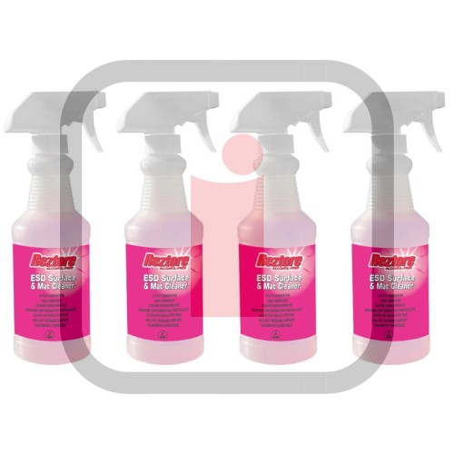 10447 - Bezalkoholowy środek do czyszczenia powierzchni i mat ESD Reztore®, 450 ml, Spray, 4-pak DESCO