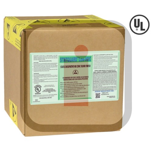 10551 – Środek do zabezpieczania podłóg antystatycznych, Statguard® o niskiej zawartości LZO, 19 L DESCO
