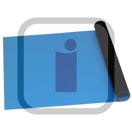 66400 – Mata antystatyczna, gumowa, niebieska STATFREE® T2 PLUS RUBBER, 1.5MM X 0.6M X 12.2M DESCO