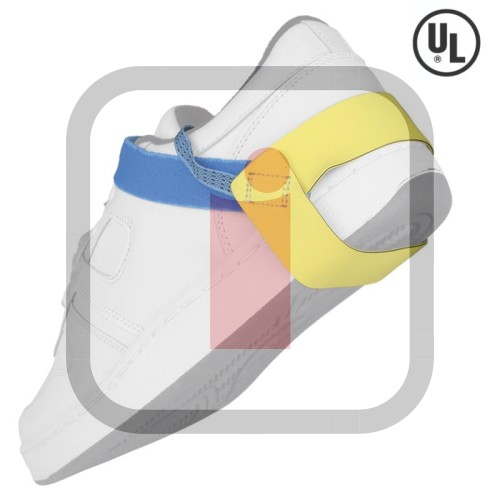 17252 – Pasek uziemiający na buty, niebrudzący, 1 Ohm  DESCO