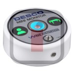 19342 – Mini monitor z 4 mm zatrzaskiem ParkSnap™ z uniwersalnym zasilaczem DESCO