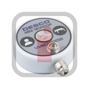 19343 – Mini monitor z 10 mm zatrzaskiem ParkSnap™ z uniwersalnym zasilaczem DESCO