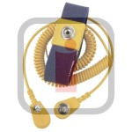 229988 – Elastyczna opaska ESD na nadgarstek z regulacją 2 M BLUE 10 mm / 10 mm żeńska DESCO