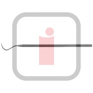 35623 – Narzędzie nylon rysik zakrzywiony 140 mm Menda DESCO