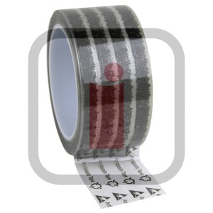 242273 – Taśma ESD WESCORP przezroczysta symbol ESD 48 mm x 65,8 m 76,2 mm CORE DESCO