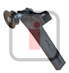 24CPT601 - Rolka 14046 PA LEWA ze wspornikiem 360 x 140 mm  do drzwi chłodniczych przesuwnych MTH (1)