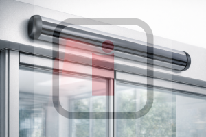 256859 - Aktywny czujnik podczerwieni Bircher UniScan 2. 1100 mm srebrny z dwoma sensorami