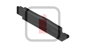 24ACC054 (15090) -  Ślizg LEWY do drzwi chłodniczych przesuwnych MTH