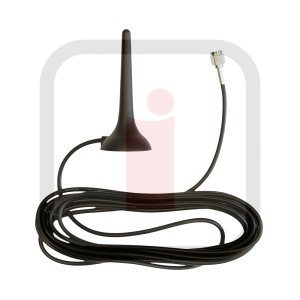  ZA-ANT-MINIMAG-LTE-DUAL-3M - Dwusystemowa antena magnetyczna dookólna długość kabla 3000 mm zakończona wtykiem SMA