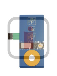 K047968 - Klawiatura foliowa membranowa do sterowania DLSA SD do rampy Crawford Assa Abloy