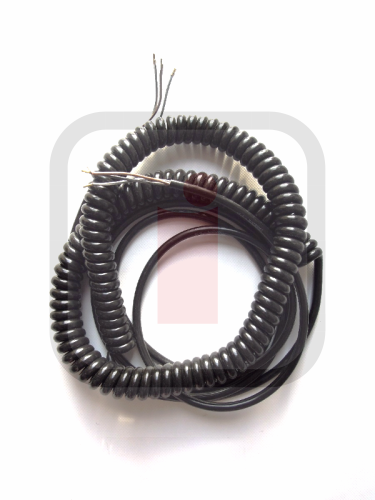 K040253 - Kabel spiralny 3 x 0,75 mm2, L=8000 mm
