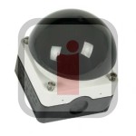 GEBA - KDT 1 Buzzer - Przycisk grzybkowy czarny (200.1B00.0S)