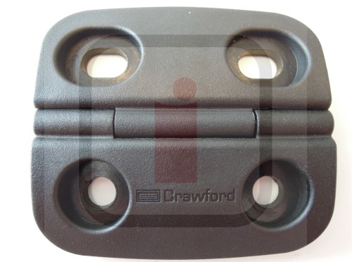 K054969 - Zawias środkowy plastikowy do bram Crawford Assa Abloy (Middle hinge plastic)