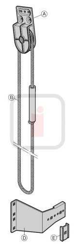 3045171 - Napęd ręczny z łańcuchem do bram Hormann SPU 30 SPU 40 F42