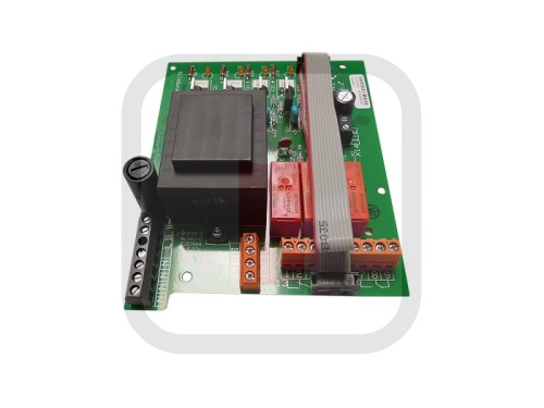 K043508 - Płyta sterująca światłami do bram składanych D3 (PCB with interlocking position indicator, 24v AC, SCR for Red and Green lights)