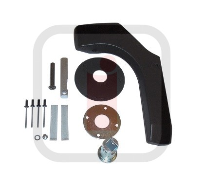 A231100050 - Handle cremone lock, single, R (Blokada klamki prawa)